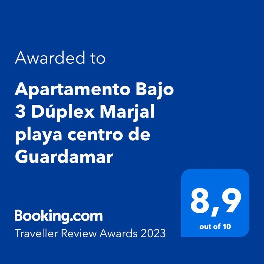 Apartamento Bajo 3 Duplex Marjal Playa Centro De Guardamar Guardamar del Segura Buitenkant foto